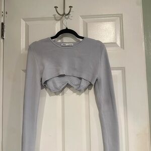 Zara Two Piece Top